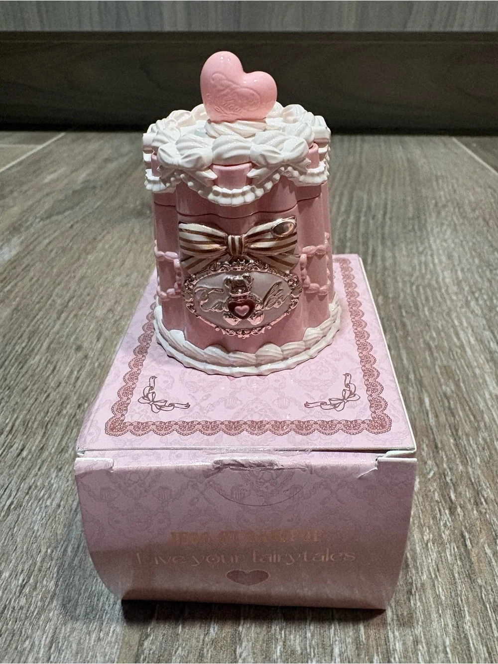 Flower Knows The Sweetie Bear Lip Jelly JE06 Strawpop